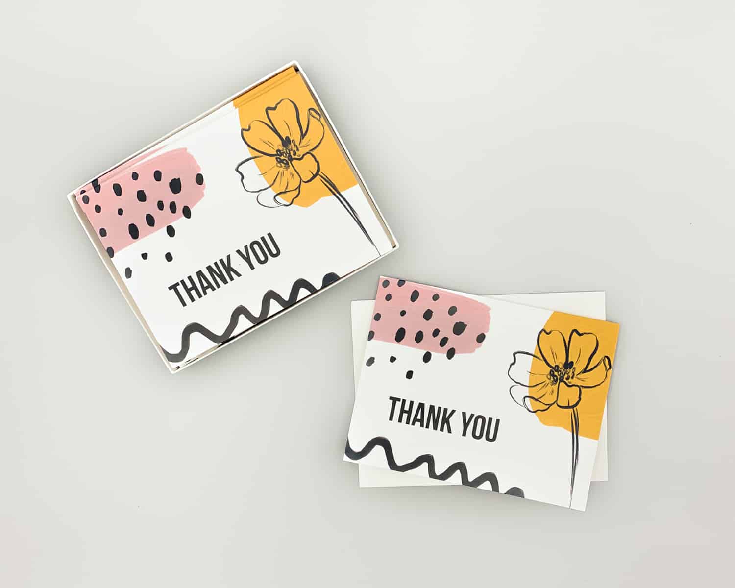thumbnail image 2 of 20 Love Heart Postcards & Notecards Set With Decorated Envelopes – Handmade, Artist Designed, UK 2 of 6